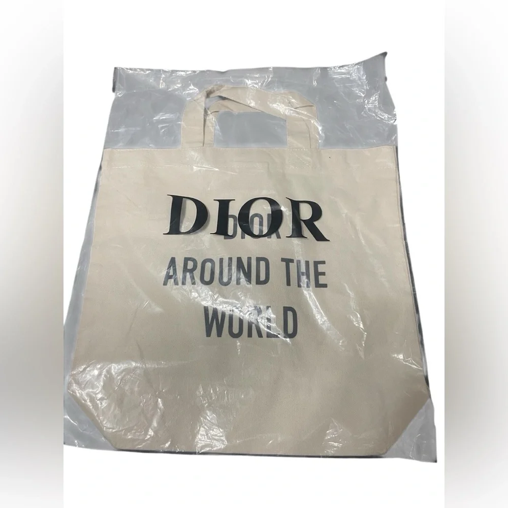 New in Bag Christian Dior Designer of Dreams / Around The World GWP Tote Bag